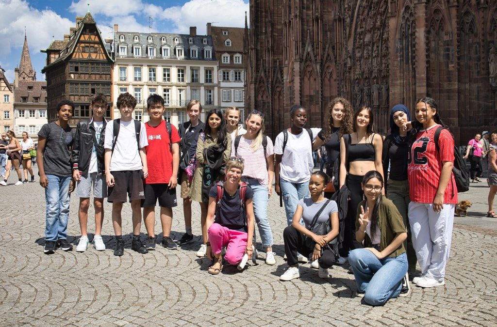 Sprachabenteuer in Straßburg: Ausflug der Französischgruppe 8abd
