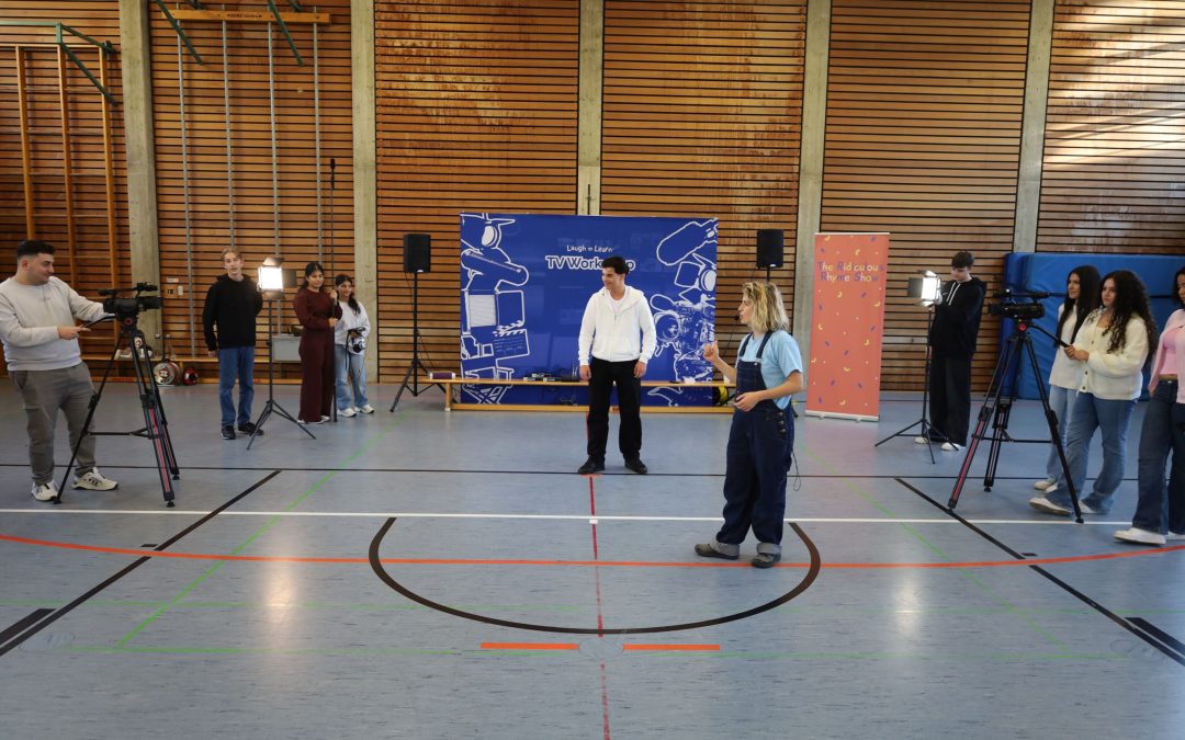 Film ab! Schauspieler zeigen Schülern die Welt hinter der Kamera