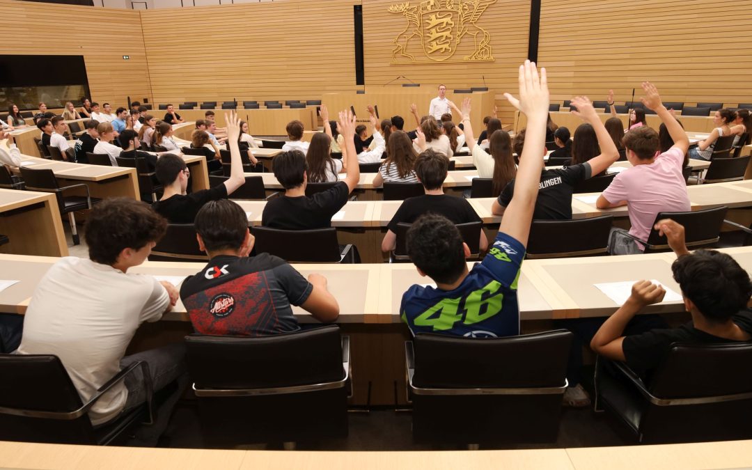 Ein Tag im Landtag: Politik hautnah erlebt